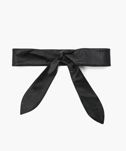 studio CLIP（スタディオクリップ）の「【新色追加】サッシュベルト（ベルト・レディース・キャメル/ブラック/アイボリー・FREE）」の2枚目の写真