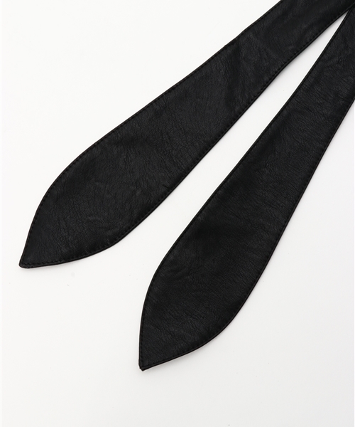 studio CLIP（スタディオクリップ）の「【新色追加】サッシュベルト（ベルト・レディース・キャメル/ブラック/アイボリー・FREE）」の4枚目の写真