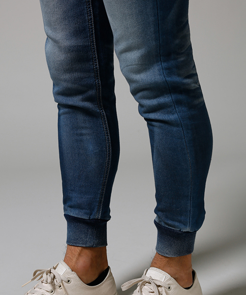 AZUL by moussy（アズールバイマウジー）の「ドビーデニムジョガーパンツ（その他パンツ・メンズ・ブルー/ダークブルー/ネイビー・LARGE/MEDIUM/SMALL/X-LARGE/X-SMALL）」の10枚目の写真