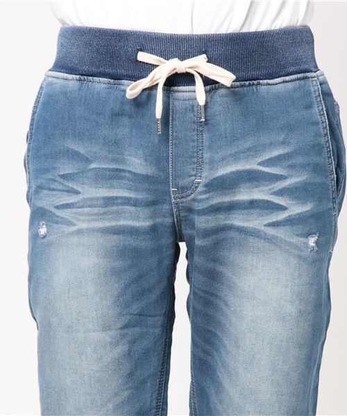 AZUL by moussy（アズールバイマウジー）の「ドビーデニムジョガーパンツ（その他パンツ・メンズ・ブルー/ダークブルー/ネイビー・LARGE/MEDIUM/SMALL/X-LARGE/X-SMALL）」の9枚目の写真