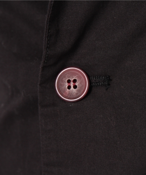 WHO'S WHO gallery（フーズフーギャラリー）の「コットンテディジャケット（テーラードジャケット・メンズ・ベージュ/ブラック・MEDIUM/LARGE）」の8枚目の写真