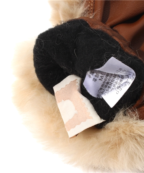 Another Edition（アナザーエディション）の「CASSELINI FUR RBN MTN（手袋・レディース・ナチュラル/ブラウン・フリー）」の4枚目の写真