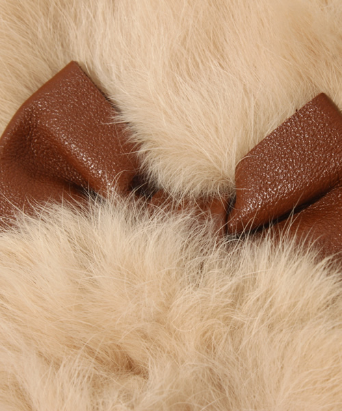 Another Edition（アナザーエディション）の「CASSELINI FUR RBN MTN（手袋・レディース・ナチュラル/ブラウン・フリー）」の5枚目の写真