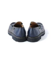パラブーツ paraboot ZUCCA 別注 黒/紺 ローファー 7ハーフ パラブーツ paraboot ZUCCA 別注 黒/紺 ローファー 7ハーフ