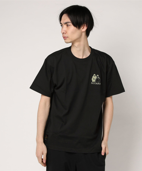 ◆boohoo◆フローラル バックプリント VIRTUES Tシャツ boohoo フローラル バックプリント VIRTUES Tシャツ 2色 (boohoo