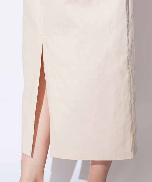 CIAOPANIC（チャオパニック）の「綿ツイルツータックタイトスカート（スカート・レディース・ベージュ/レッド/アイボリー・FREE）」の21枚目の写真