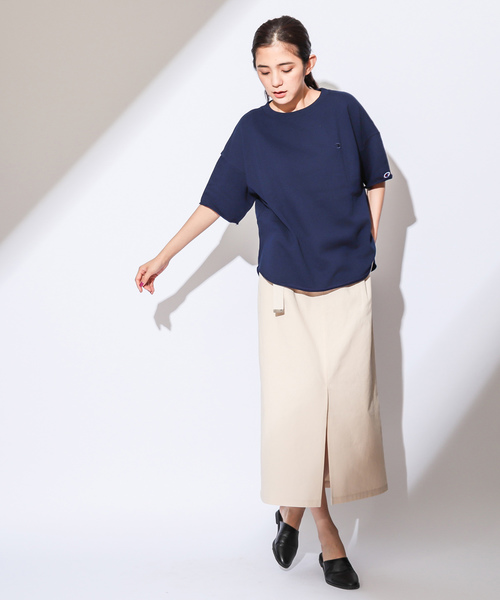 CIAOPANIC（チャオパニック）の「綿ツイルツータックタイトスカート（スカート・レディース・ベージュ/レッド/アイボリー・FREE）」の18枚目の写真