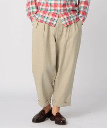 BEAMS PLUS | BEAMS PLUS / 2プリーツ リネンパンツ(その他パンツ)