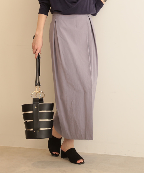 FREE'S MART(フリーズマート)の「スリットロングペンシルスカート(スカート・レディース・ベージュ/イエロー/ブルー・SMALL/MEDIUM)」の1枚目の写真