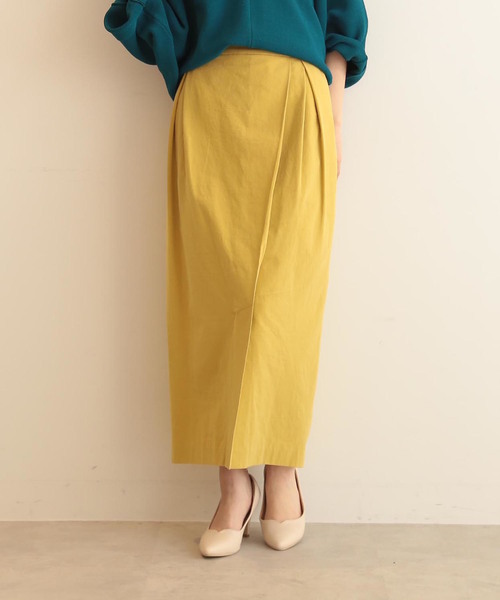 FREE'S MART(フリーズマート)の「スリットロングペンシルスカート(スカート・レディース・ベージュ/イエロー/ブルー・SMALL/MEDIUM)」の10枚目の写真