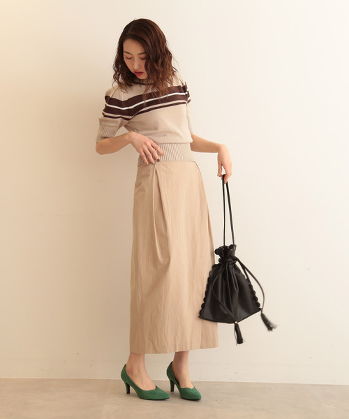 FREE'S MART(フリーズマート)の「スリットロングペンシルスカート(スカート・レディース・ベージュ/イエロー/ブルー・SMALL/MEDIUM)」の19枚目の写真