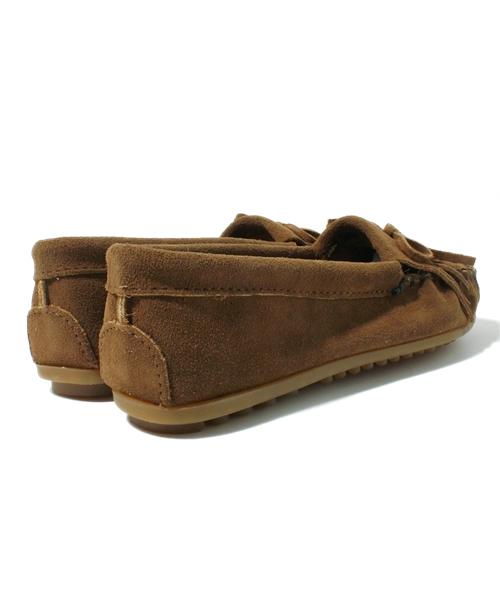 SHIPS for women(シップスフォーウィメン)の「MINNETONKA:スエード モカシン(モカシン/デッキシューズ・レディース・ブラウン・37/38/35/36)」の4枚目の写真