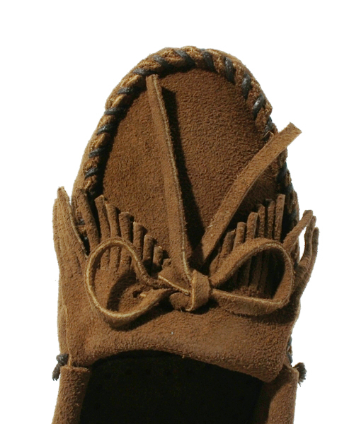 SHIPS for women(シップスフォーウィメン)の「MINNETONKA:スエード モカシン(モカシン/デッキシューズ・レディース・ブラウン・37/38/35/36)」の5枚目の写真