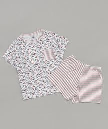 PETIT BATEAU | お魚モチーフ半袖パジャマ(ルームウェア/パジャマ)