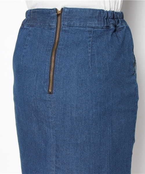 Chico（チコ）の「ﾀｲﾄｽｶｰﾄ（スカート・レディース・ブラック×ホワイト/ネイビー/ブルー・FREE）」の10枚目の写真