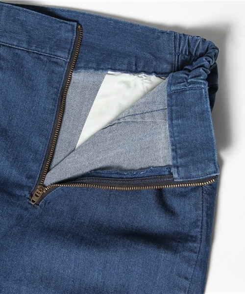 Chico（チコ）の「ﾀｲﾄｽｶｰﾄ（スカート・レディース・ブラック×ホワイト/ネイビー/ブルー・FREE）」の8枚目の写真