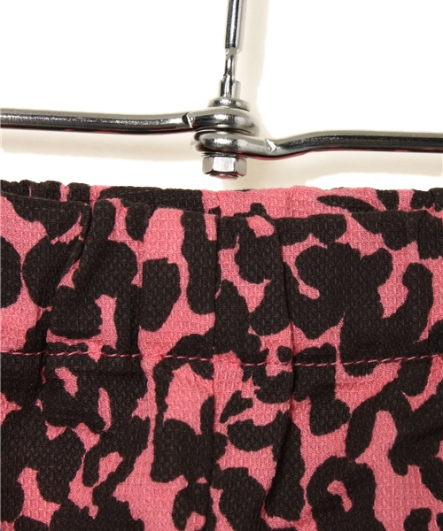 HYSTERIC MINI（ヒステリックミニ）の「Animal mini face camo 総柄 じんべえ（浴衣・キッズ・ブラック/イエロー/ピンク・100/120）」の8枚目の写真