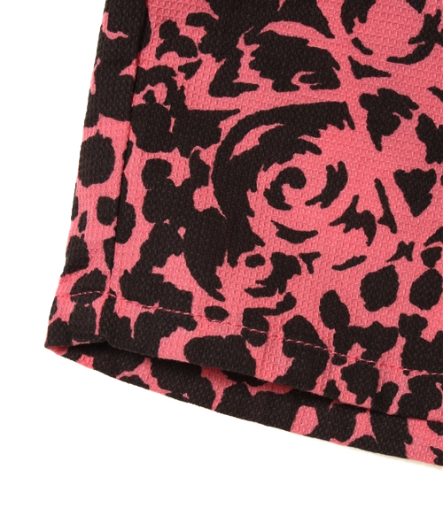 HYSTERIC MINI（ヒステリックミニ）の「Animal mini face camo 総柄 じんべえ（浴衣・キッズ・ブラック/イエロー/ピンク・100/120）」の9枚目の写真