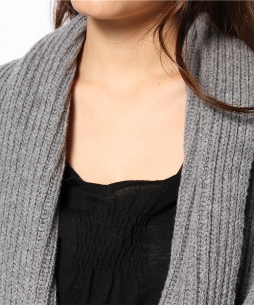 JOSEPH（ジョセフ）の「STRUCTURED KNIT カーディガン（カーディガン/ボレロ・レディース・グレー系/ブラック系/ダルブルー系・MEDIUM）」の9枚目の写真