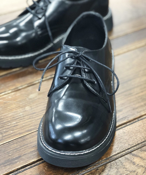 Confirm（コンファーム）の「Confirm / コンファーム 3ホールオックスフォードシューズ（ドレスシューズ・メンズ・ブラック/ブラック系その他・M/L）」の6枚目の写真