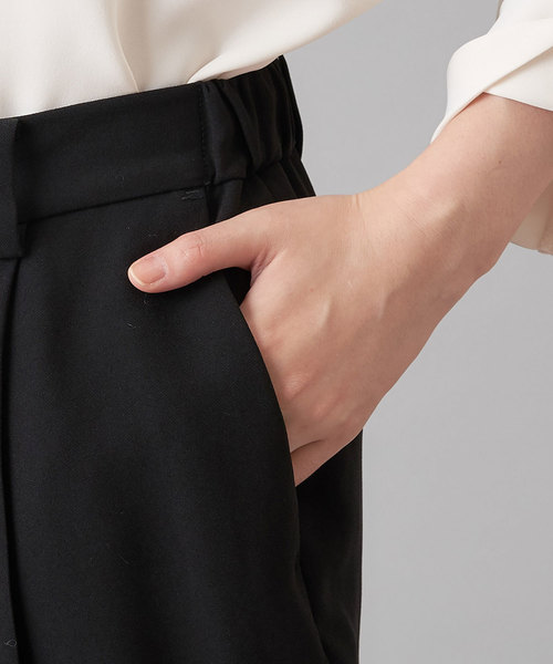 RIVE DROITE（リヴドロワ）の「【洗える】【XSサイズ～】クリアカットテーパードパンツ（その他パンツ・レディース・ブラック/ベージュ/ネイビー・34/36/38）」の6枚目の写真