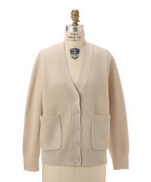 Drawer ドゥロワー ウールフードジレ カーディガン アウター Drawer ドゥロワー ウールフードジレ カーディガン アウター