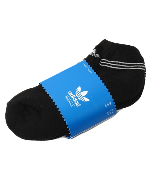 adidas Originals（アディダスオリジナルス）の「アディダス 3本セット アンクルソックス adidas ANKLE SOCK 3P（ソックス/靴下・メンズ・ホワイト/レッド/ブルー・24cm/27cm）」の7枚目の写真