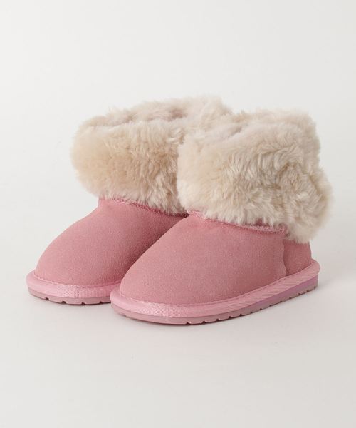 EMU Australia(エミューオーストラリア)の「Apsley(ブーツ・キッズ・ベージュ/ピンク・6-12MONTH/12-18MONTH/18-24MONTH)」の2枚目の写真