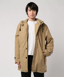 CORISCO-ナイロンコットン3WAYステンカラーコート (M1)