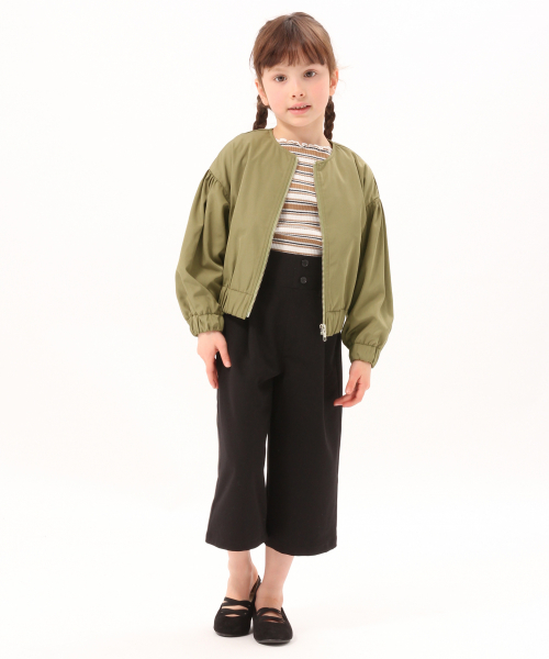 GLOBAL WORK（グローバルワーク）の「【キッズ】ソデボリュームブルゾン/818767（ブルゾン・キッズ・ライトピンク/グリーン・X-LARGE/SMALL/LARGE/XX-LARGE/MEDIUM）」の14枚目の写真