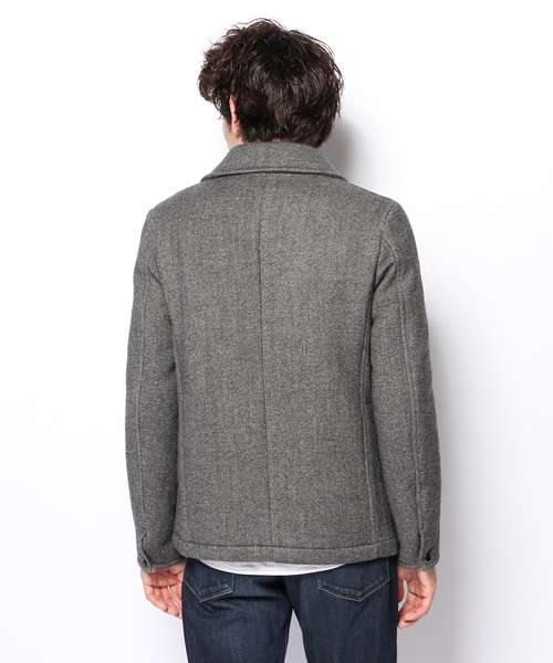 未使用級美品✨　ポールスミス　ダブル　ピーコート　L グレー　ウール Paul Smith - Paul Smith ポールスミス メルトンウール ダブルブレスト