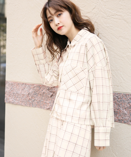 Heather（ヘザー）の「カイキンワイドシャツ長袖　 830710（シャツ/ブラウス・レディース・ホワイト系その他/ベージュ/グリーン/ブルー系その他・FREE）」の16枚目の写真