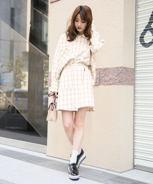 Heather（ヘザー）の「カイキンワイドシャツ長袖　 830710（シャツ/ブラウス・レディース・ホワイト系その他/ベージュ/グリーン/ブルー系その他・FREE）」の18枚目の写真