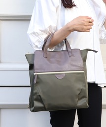 BASE（ベース）の「【WEB限定カラーあり】 3way バイカラー ナイロンリュック ユニセックス（バックパック/リュック）」