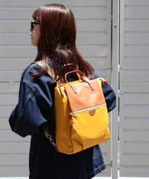 【WEB限定カラーあり】 3way バイカラー ナイロンリュック ユニセックス