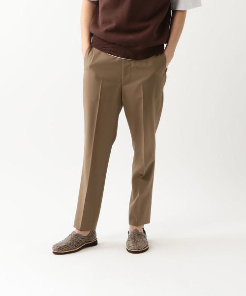 Steven Alan（スティーブンアラン）の「＜Steven Alan＞ WL TYPEWRITER HALF EASY SLIM PANTS-JUST/パンツ（その他パンツ・メンズ・ベージュ/ネイビー・SMALL/MEDIUM/LARGE/X-LARGE）」の2枚目の写真