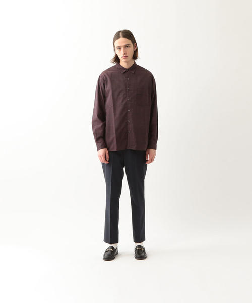 Steven Alan（スティーブンアラン）の「＜Steven Alan＞ WL TYPEWRITER HALF EASY SLIM PANTS-JUST/パンツ（その他パンツ・メンズ・ベージュ/ネイビー・SMALL/MEDIUM/LARGE/X-LARGE）」の8枚目の写真