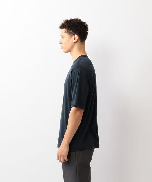 Steven Alan（スティーブンアラン）の「＜Steven Alan＞ WASHABLE SHORT SLEEVE TEE/Tシャツ（Tシャツ/カットソー・メンズ・ブラック/ロイヤルブルー・SMALL/MEDIUM/LARGE/X-LARGE）」の4枚目の写真