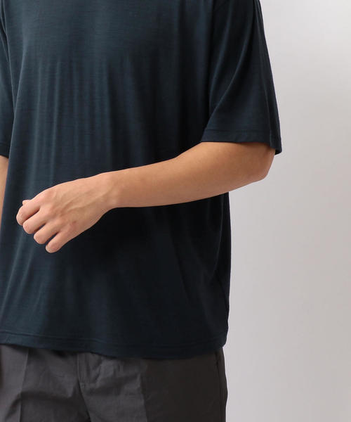 Steven Alan（スティーブンアラン）の「＜Steven Alan＞ WASHABLE SHORT SLEEVE TEE/Tシャツ（Tシャツ/カットソー・メンズ・ブラック/ロイヤルブルー・SMALL/MEDIUM/LARGE/X-LARGE）」の7枚目の写真