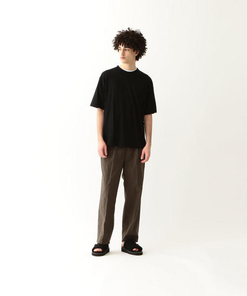 Steven Alan（スティーブンアラン）の「＜Steven Alan＞ WASHABLE SHORT SLEEVE TEE/Tシャツ（Tシャツ/カットソー・メンズ・ブラック/ロイヤルブルー・SMALL/MEDIUM/LARGE/X-LARGE）」の18枚目の写真
