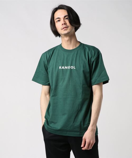 KANGOL(カンゴール)の「【KANGOL/カンゴール】プリントTシャツ(Tシャツ/カットソー・メンズ・ブラック/ブルー/ホワイト/グレー/グリーン/パープル/ベージュ・MEDIUM/LARGE/X-LARGE/SMALL)」の6枚目の写真