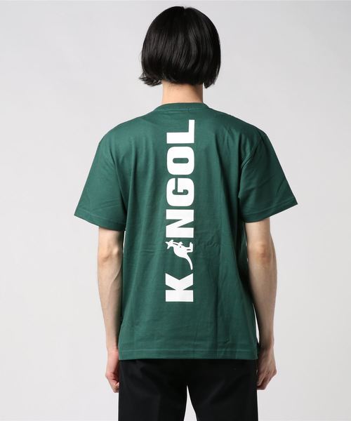 KANGOL(カンゴール)の「【KANGOL/カンゴール】プリントTシャツ(Tシャツ/カットソー・メンズ・ブラック/ブルー/ホワイト/グレー/グリーン/パープル/ベージュ・MEDIUM/LARGE/X-LARGE/SMALL)」の10枚目の写真