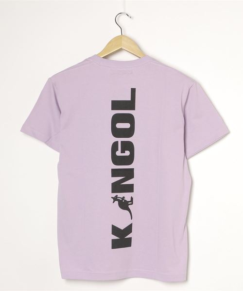 KANGOL(カンゴール)の「【KANGOL/カンゴール】プリントTシャツ(Tシャツ/カットソー・メンズ・ブラック/ブルー/ホワイト/グレー/グリーン/パープル/ベージュ・MEDIUM/LARGE/X-LARGE/SMALL)」の11枚目の写真