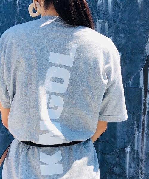 KANGOL(カンゴール)の「【KANGOL/カンゴール】プリントTシャツ(Tシャツ/カットソー・メンズ・ブラック/ブルー/ホワイト/グレー/グリーン/パープル/ベージュ・MEDIUM/LARGE/X-LARGE/SMALL)」の1枚目の写真