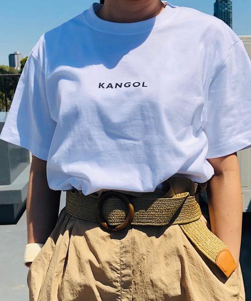KANGOL(カンゴール)の「【KANGOL/カンゴール】プリントTシャツ(Tシャツ/カットソー・メンズ・ブラック/ブルー/ホワイト/グレー/グリーン/パープル/ベージュ・MEDIUM/LARGE/X-LARGE/SMALL)」の14枚目の写真