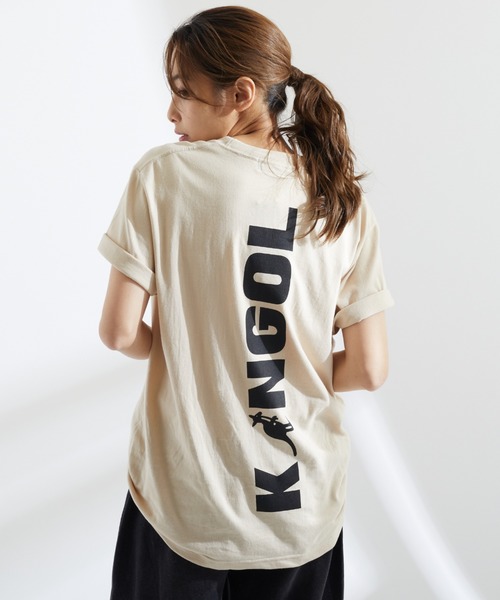 KANGOL(カンゴール)の「【KANGOL/カンゴール】プリントTシャツ(Tシャツ/カットソー・メンズ・ブラック/ブルー/ホワイト/グレー/グリーン/パープル/ベージュ・MEDIUM/LARGE/X-LARGE/SMALL)」の15枚目の写真