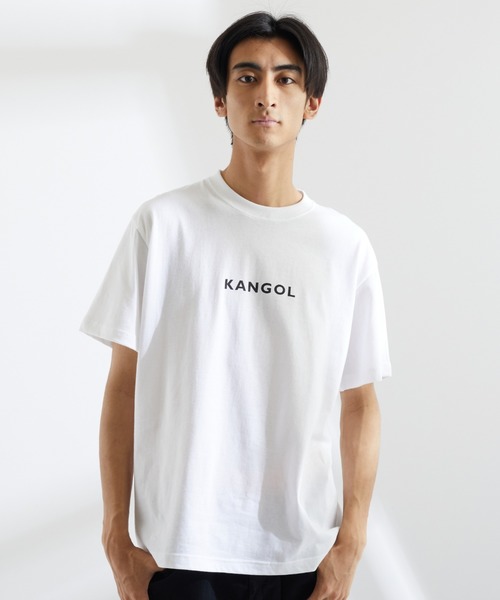KANGOL(カンゴール)の「【KANGOL/カンゴール】プリントTシャツ(Tシャツ/カットソー・メンズ・ブラック/ブルー/ホワイト/グレー/グリーン/パープル/ベージュ・MEDIUM/LARGE/X-LARGE/SMALL)」の18枚目の写真