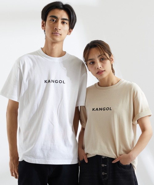 KANGOL(カンゴール)の「【KANGOL/カンゴール】プリントTシャツ(Tシャツ/カットソー・メンズ・ブラック/ブルー/ホワイト/グレー/グリーン/パープル/ベージュ・MEDIUM/LARGE/X-LARGE/SMALL)」の13枚目の写真