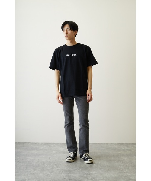 KANGOL(カンゴール)の「【KANGOL/カンゴール】プリントTシャツ(Tシャツ/カットソー・メンズ・ブラック/ブルー/ホワイト/グレー/グリーン/パープル/ベージュ・MEDIUM/LARGE/X-LARGE/SMALL)」の19枚目の写真