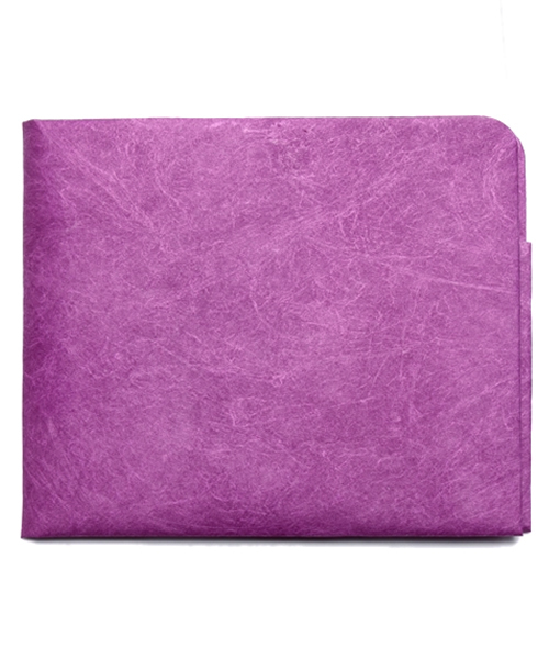Paperwallet（ペーパーウォレット）の「Slim Wallet　タイベック素材　Tyvek　紙の財布 - Paperwallet（ペーパーウォレット）（財布・レディース・グリーン/ブルー/パープル/イエロー/ピンク/オレンジ/レッド/カモフラージュ/その他1/その他2/その他3/その他4/その他5/ブラック/ブラウン・ONE SIZE）」の6枚目の写真